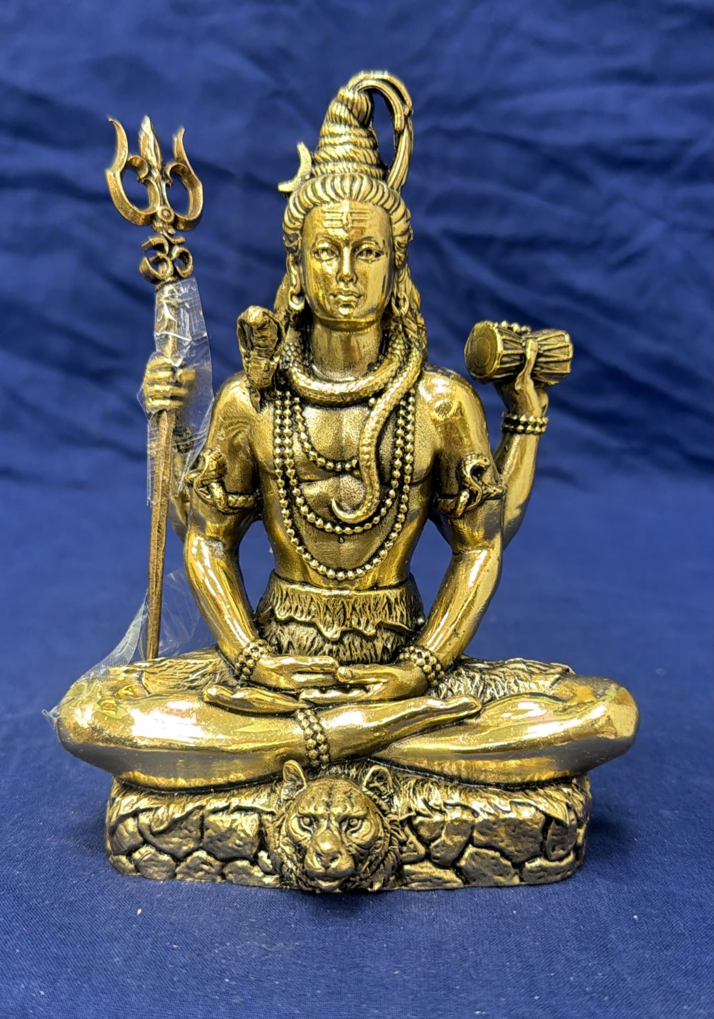 Lord Shiva Idol - Brass (Style 25)