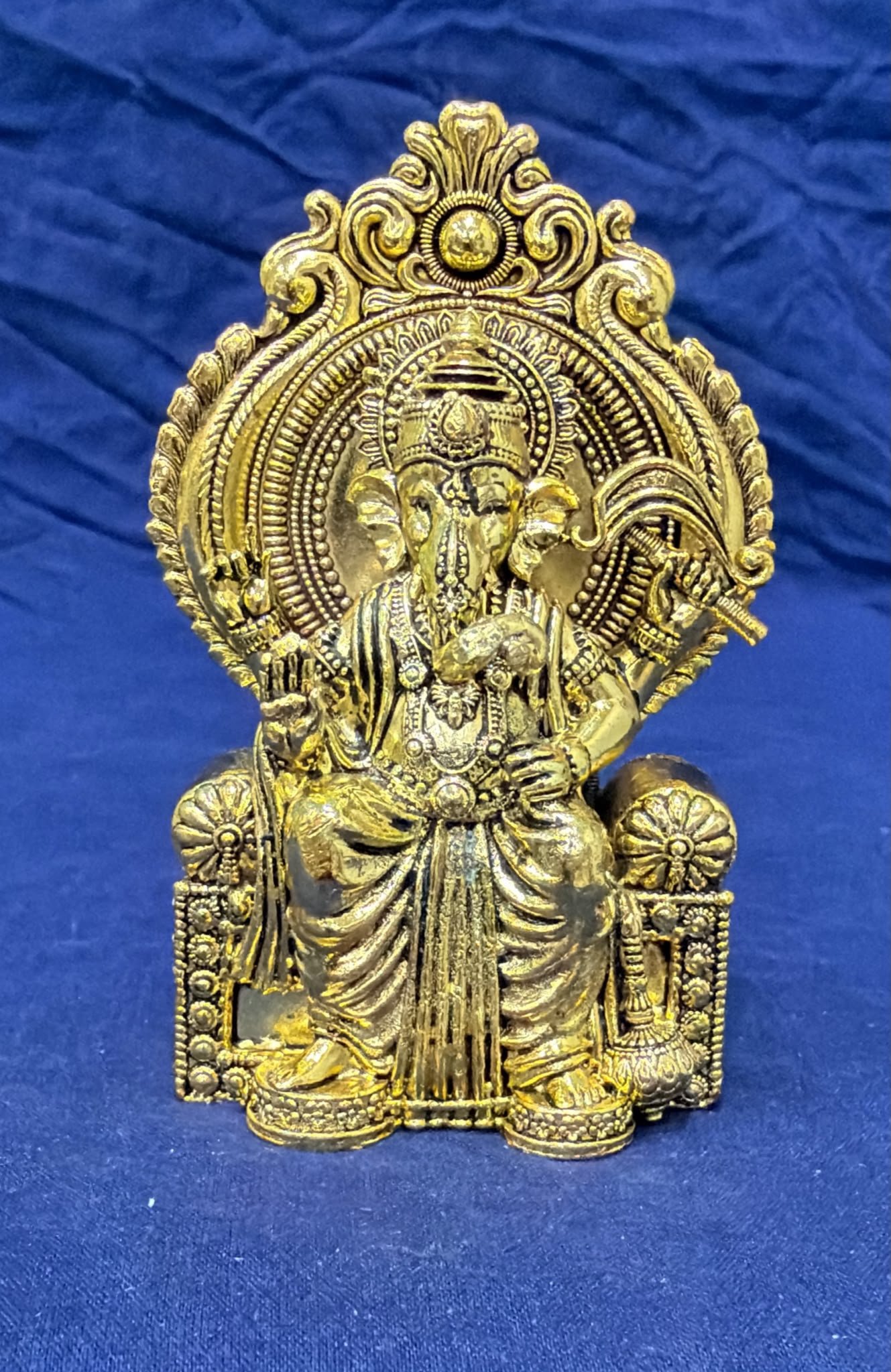 Ganesh Idol - Brass (Style 26)