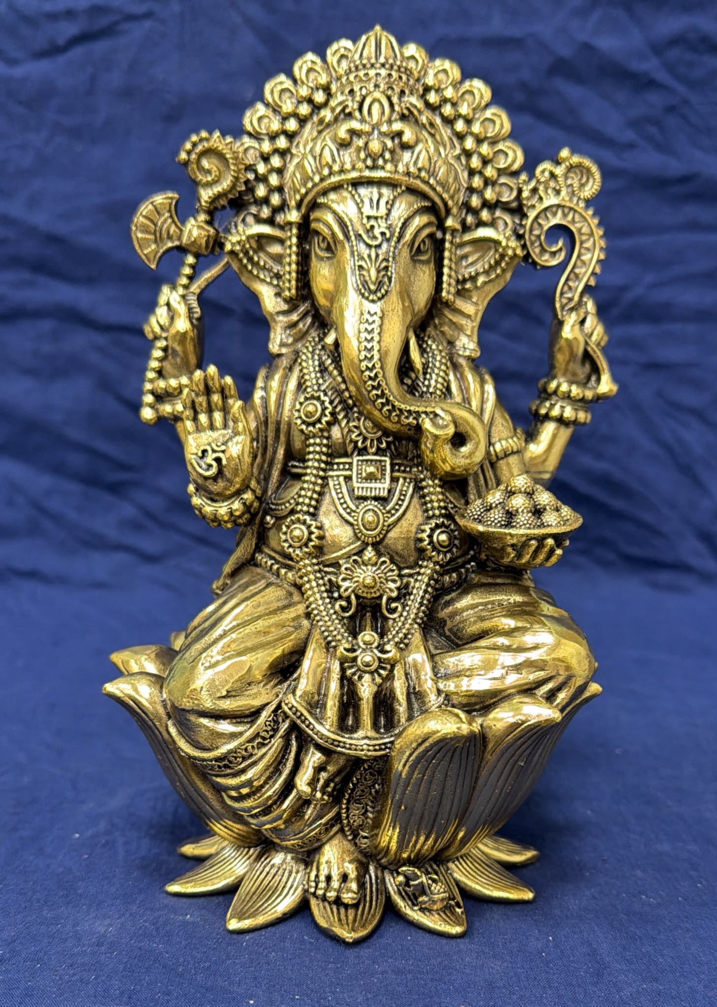 Ganesh Idol - Brass (Style 6)