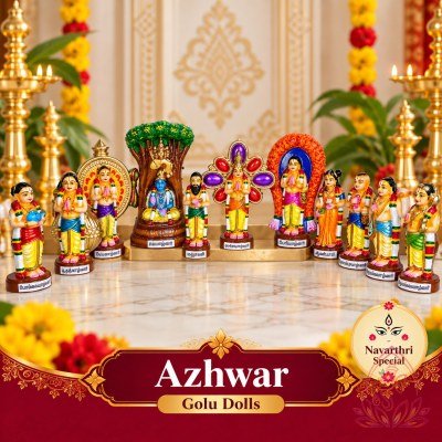 Festive Azhwar Golu Dolls Showcase