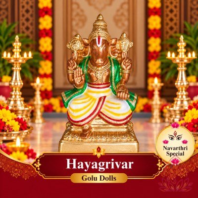 Lord Hayagriva Golu Dolls — Navaratri Special