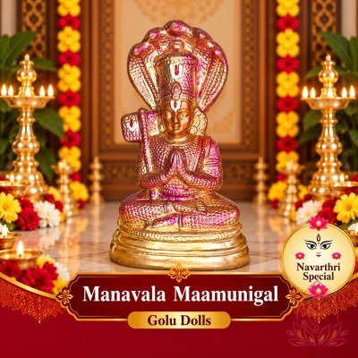 Sri Manavala Mamunigal Navaratri Golu Display