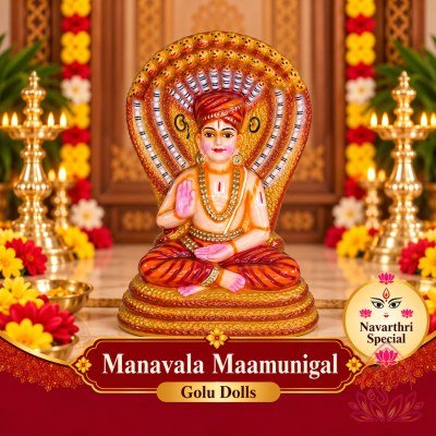 Sri Manavala Mamunigal Navaratri Golu Doll