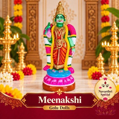 Madurai Meenakshi Amman Navaratri Golu Display