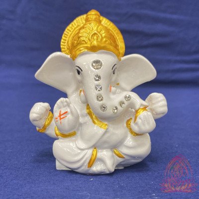 Ganesh Idol - Marble (Style 06)