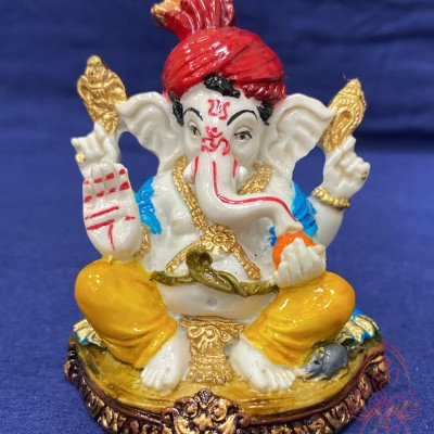 Ganesh Idol - Marble (Style 18)