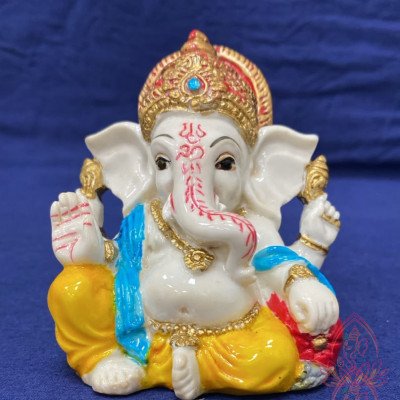 Ganesh Idol - Marble (Style 27)