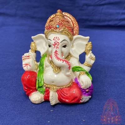 Ganesh Idol - Marble (Style 28)