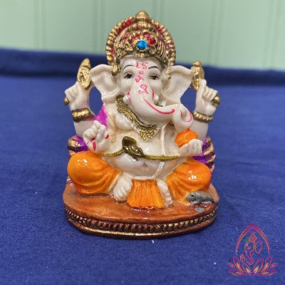 Ganesh Idol - Marble (Style 03)
