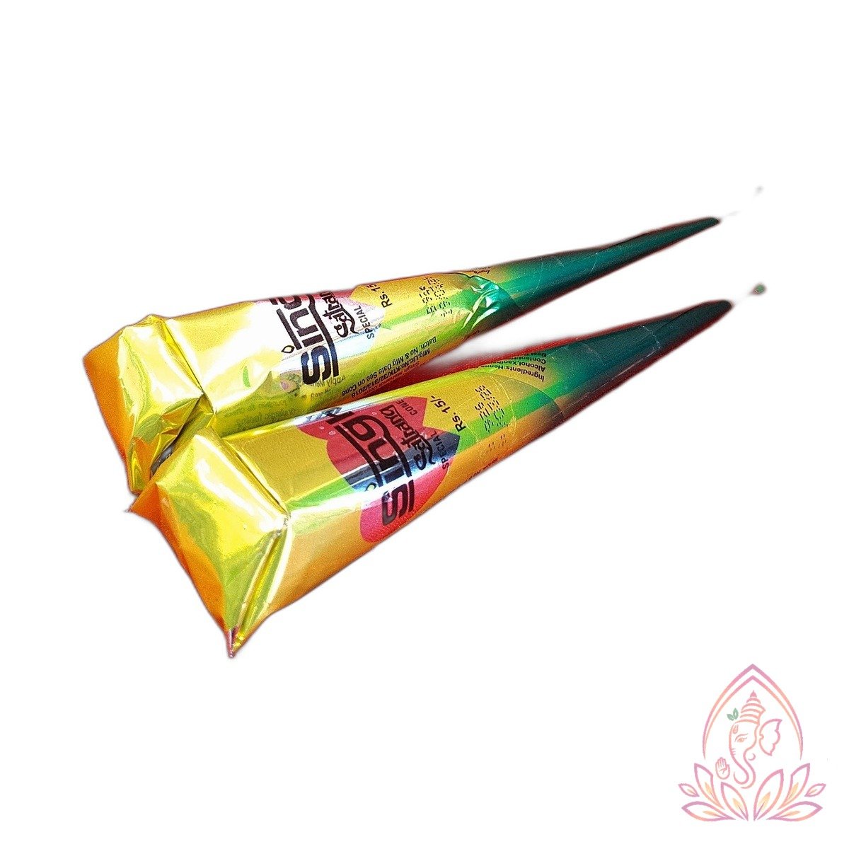 Natural Herbal Pooja Sindoor / Roli Cones Pack