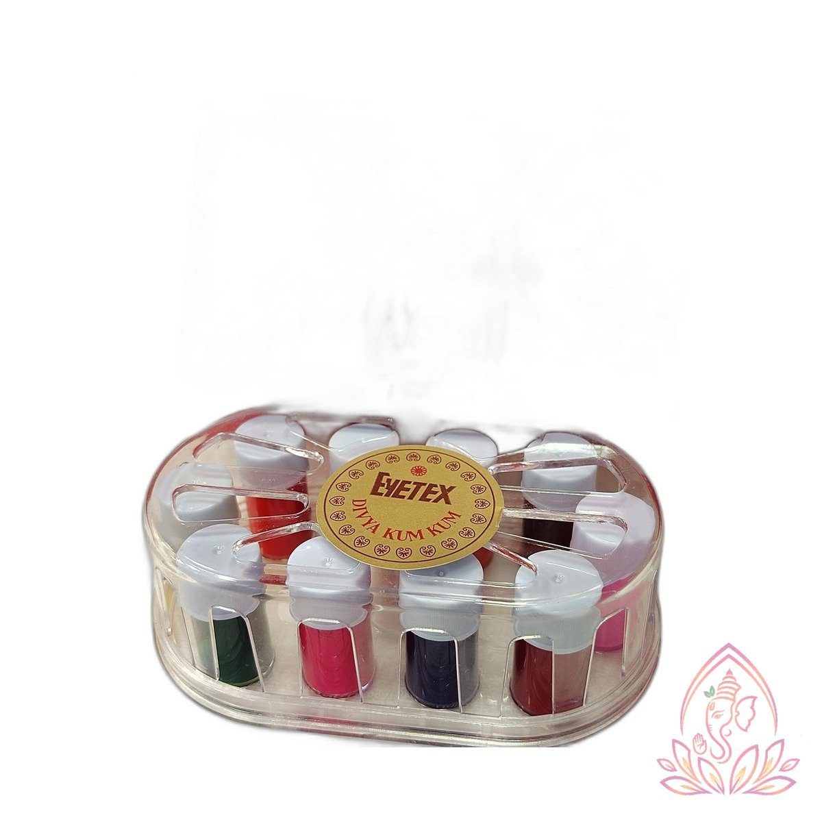 Multi-Color Pooja Kumkum / Sindoor Powder Kit (Box of 8)