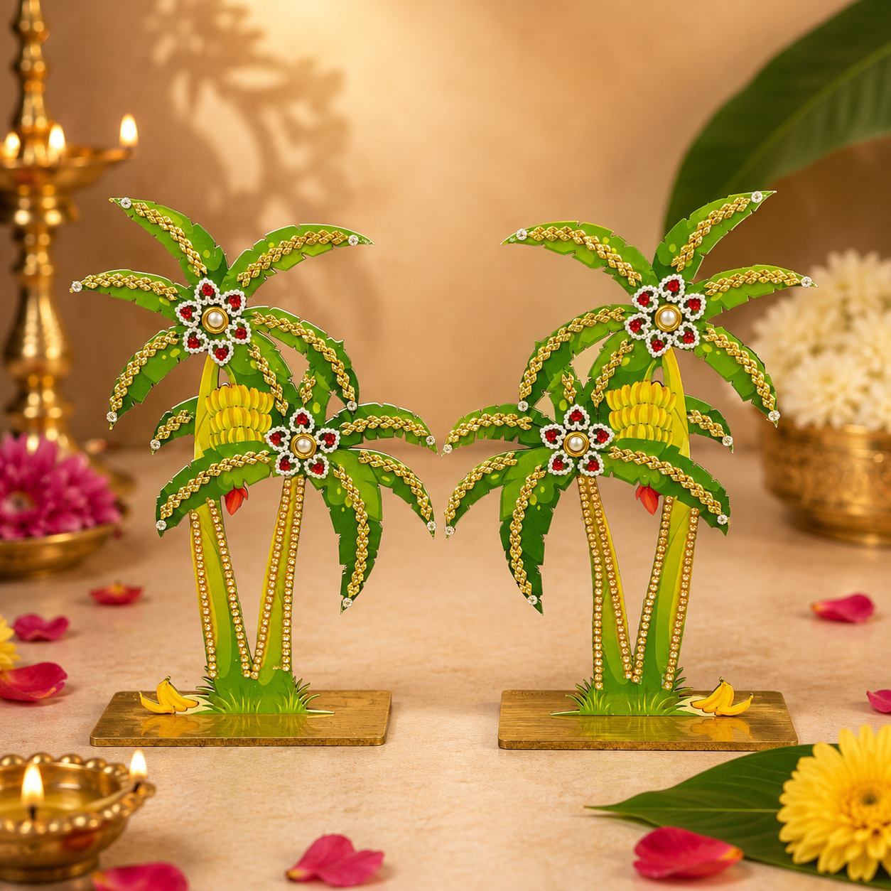 Vazhai Maram Cutout Set of 2