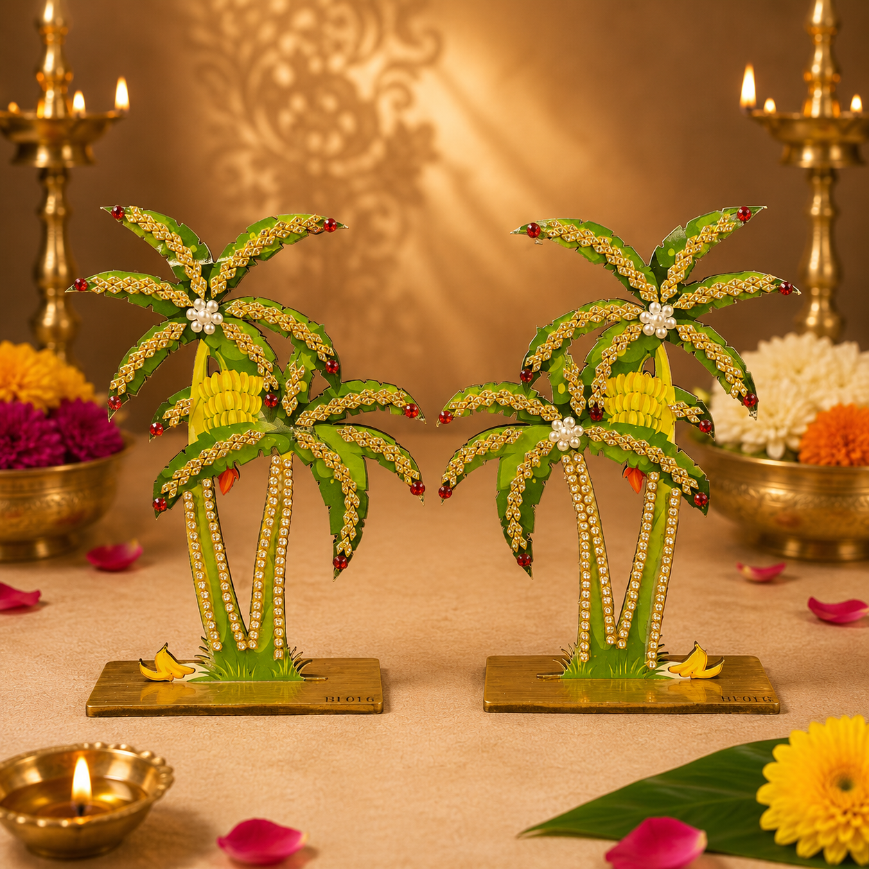 Vazhai Maram Cutout Set of 2