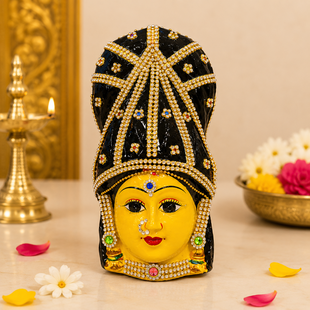 Ammavari Face - Matha Face - Varalakshmi Face (Style 60)