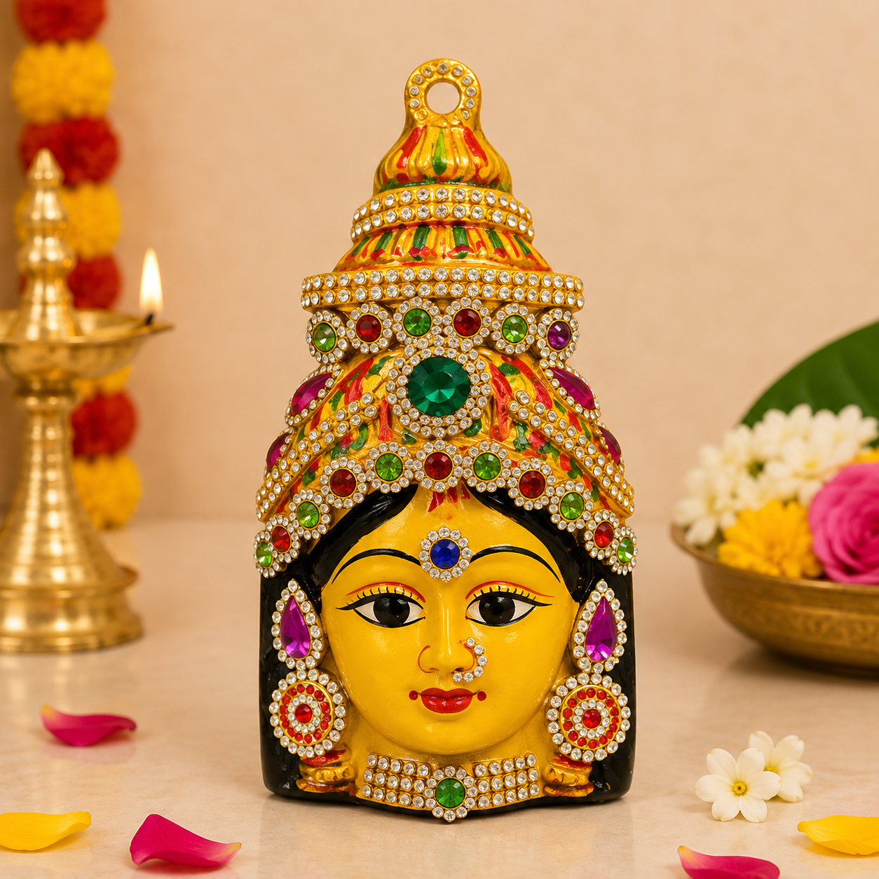 Ammavari Face - Matha Face - Varalakshmi Face (Style 64)