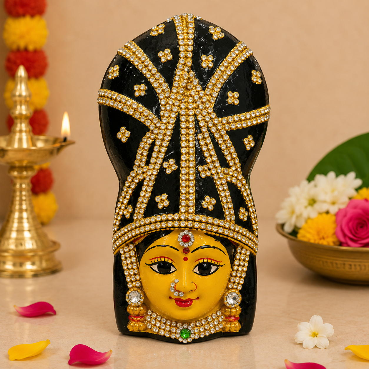 Ammavari Face - Matha Face - Varalakshmi Face (Style 69)